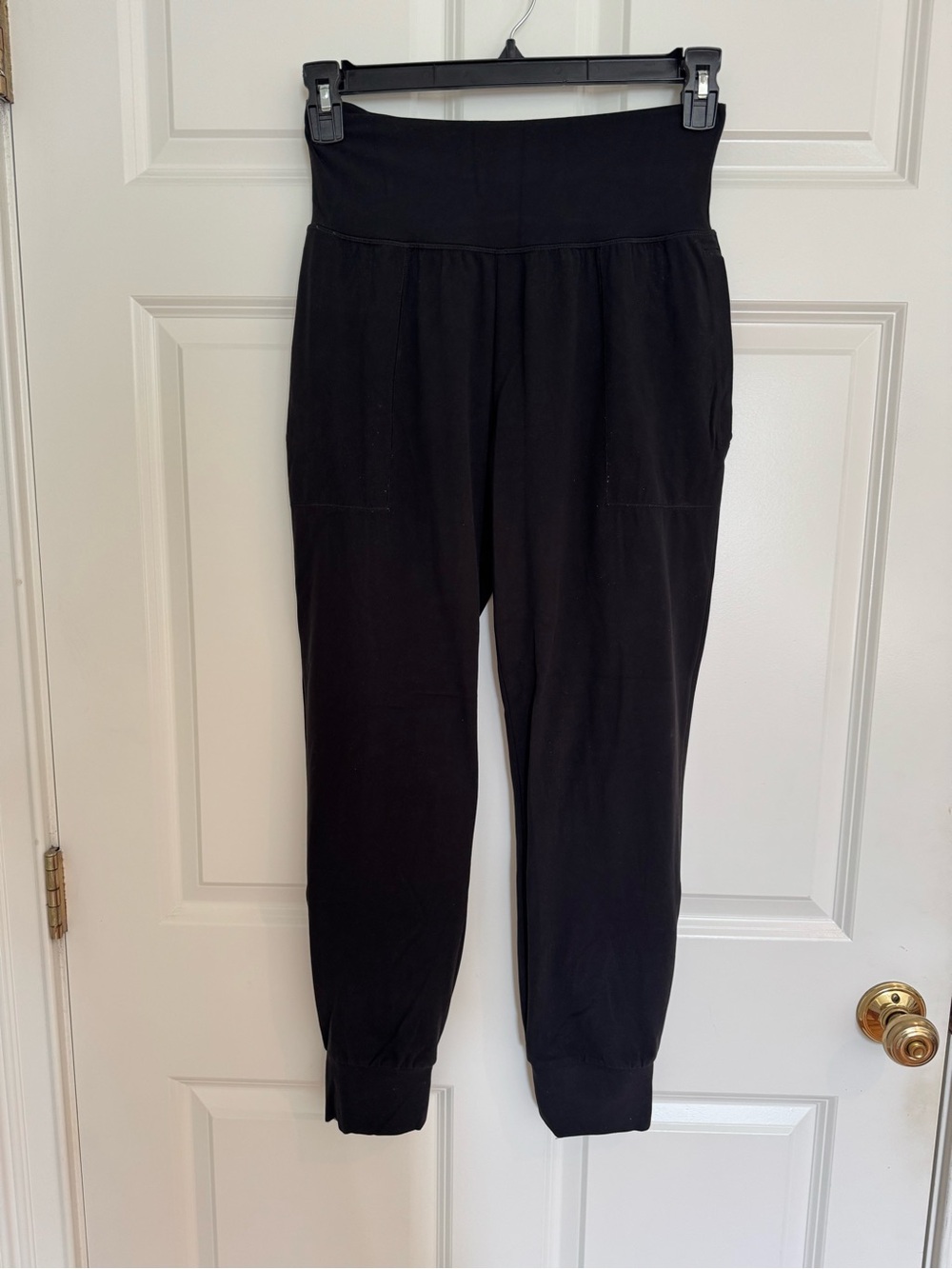 Athleta Black High-Rise Jogger Pants